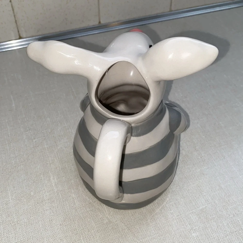 Blue Sky 2018 Easter BUNNY Rabbit‎ Creamer Easter carrots